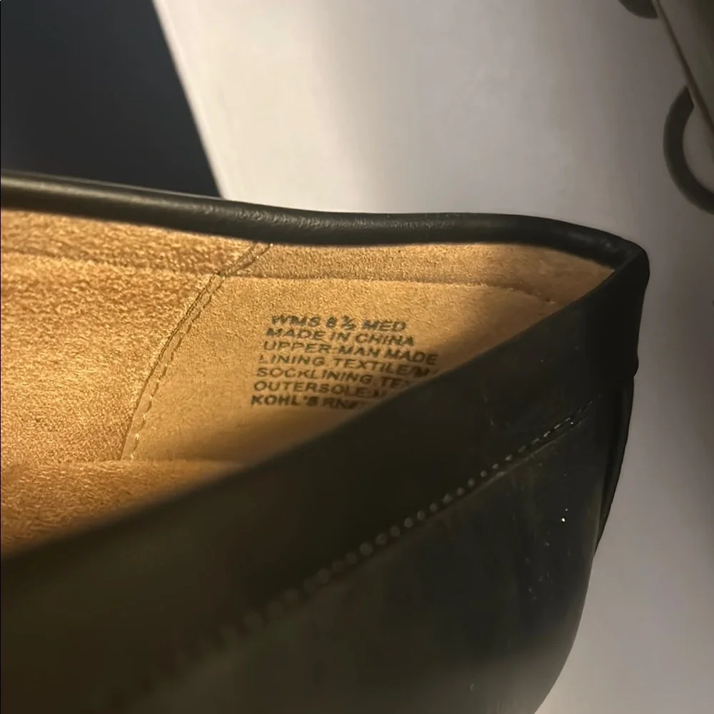 AEROSOLES‎ Dark Leather Loafers